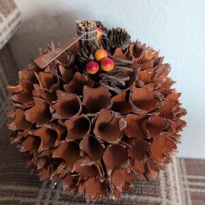 NWT Fall Celebrate Together Decorative Accent Pumpkin 8" Diameter Autumn